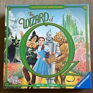 Ravensburger The Wizard of Oz Adventure Book Game - Green and Blue